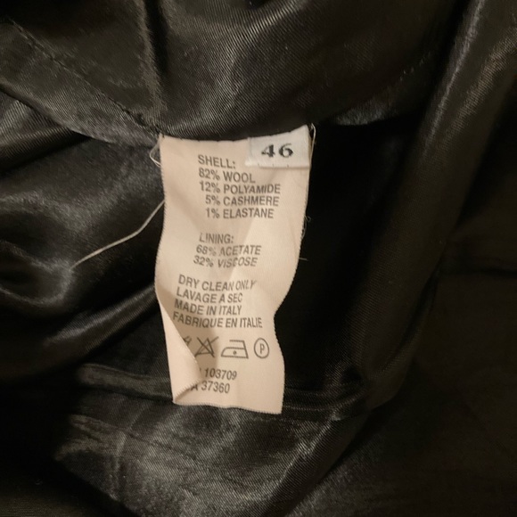 Armani brown wool button up blazer/ jacket - Picture 3 of 7